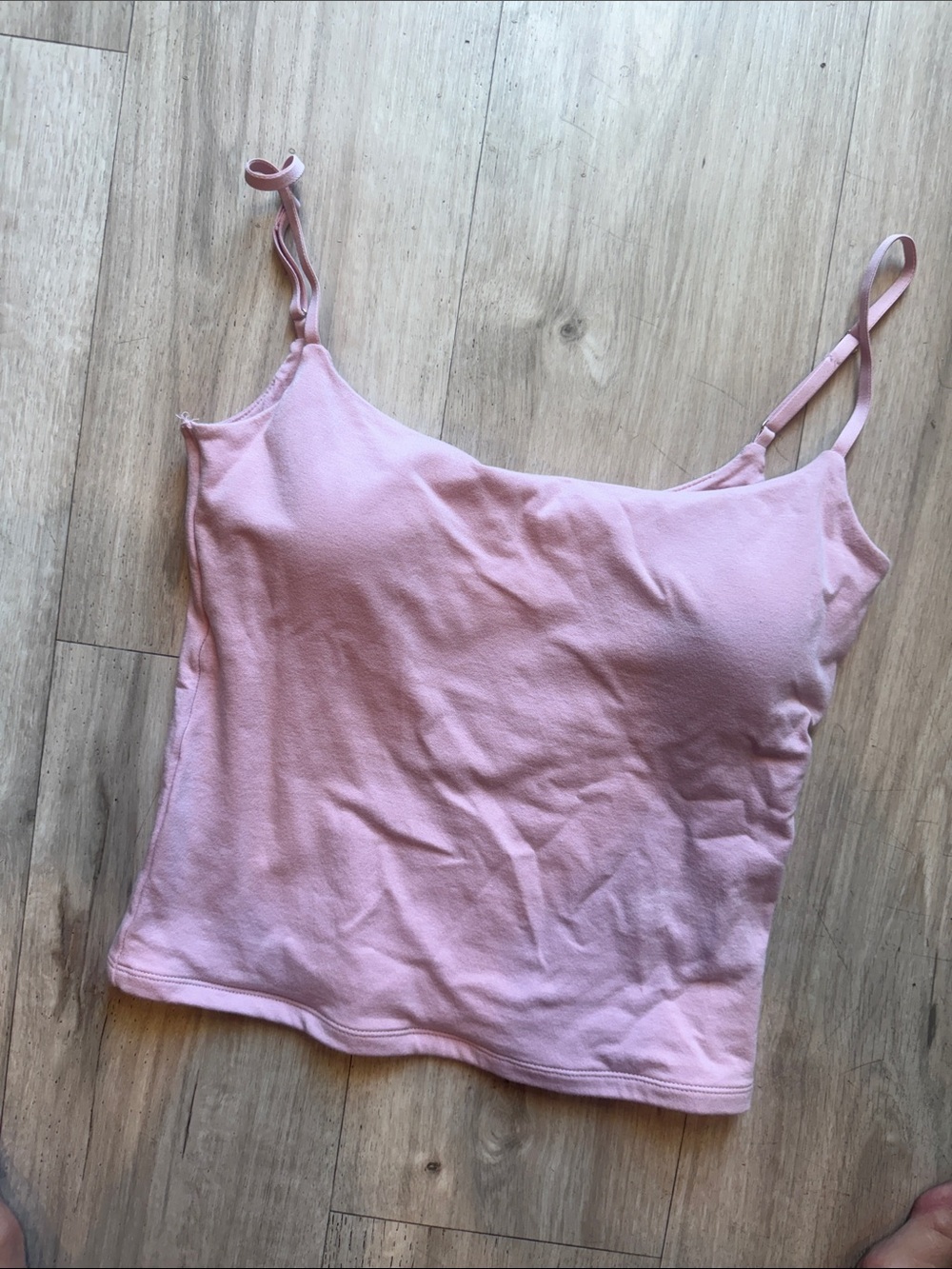 Abercrombie & Fitch Light Pink Spaghetti Strap Camisole